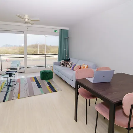 アパート De Zandroos - Zicht Op Duinen En Zee *